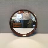 Retro mirror from the 1970s, by Danish Design, made in Denmark.