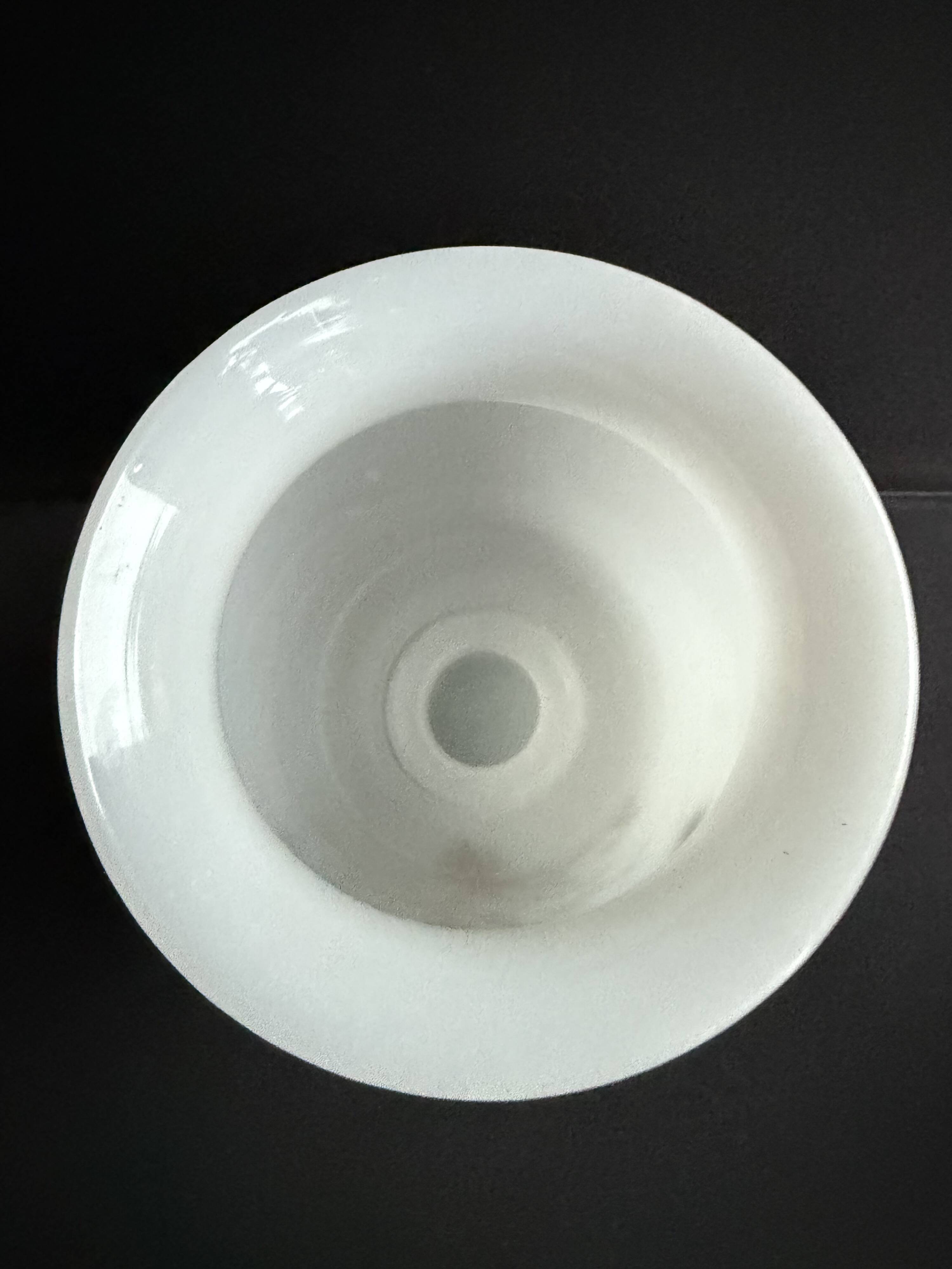 Large 19th century opaline vase