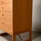Børge Mogensen Öresund Chest of Drawers in Oak veneer for Karl Andersson, 1
