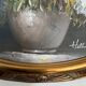 Still life with dahlias signed early 20th century