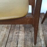 Pair of Scandinavian chairs wood
