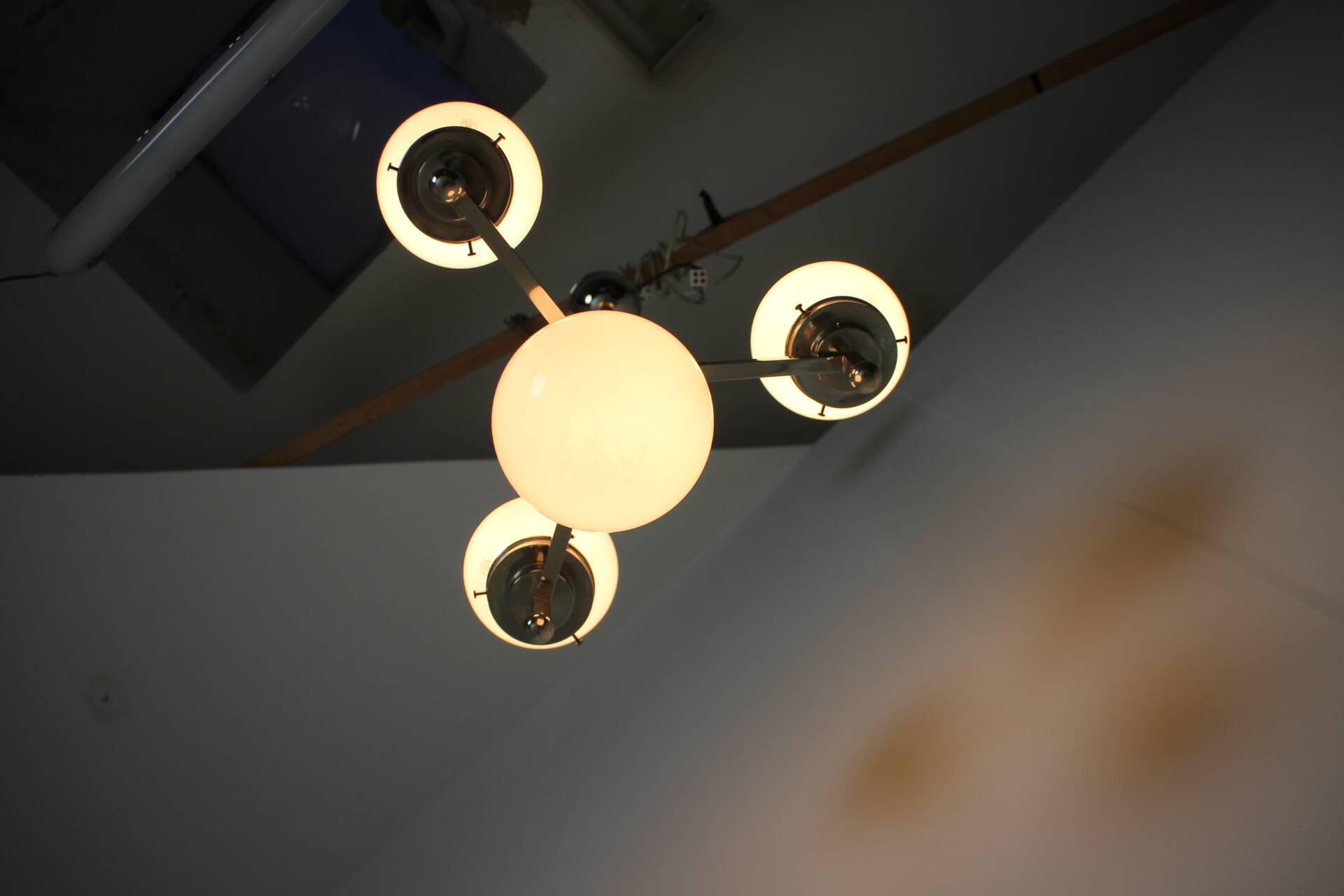 Art Deco Candlestick, 1930s, Czechoslovakia