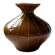 Vase piriforme en céramique.