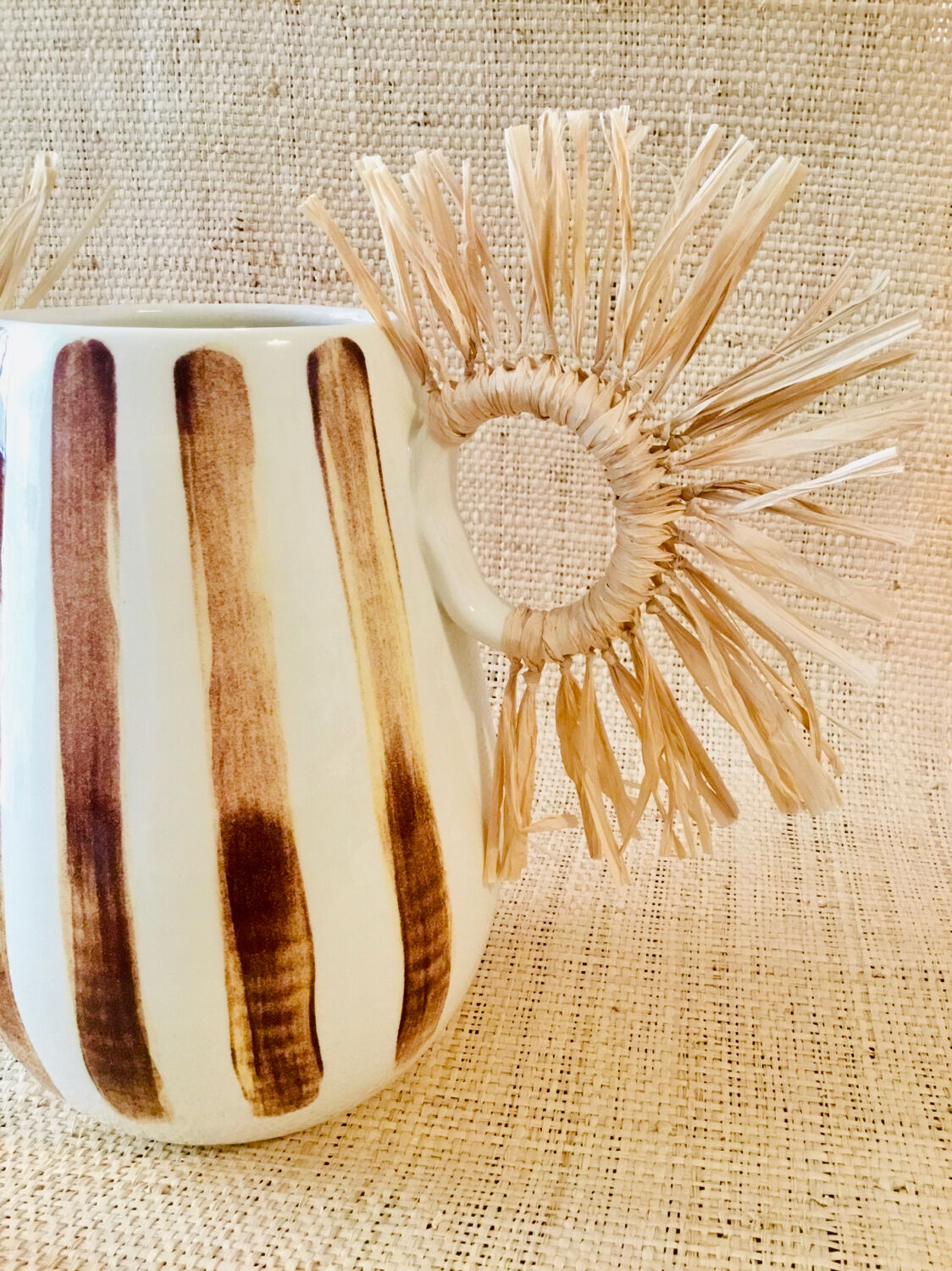 Handcrafted ceramic vase