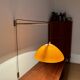 Large Adjustable Brass Wall Lamp