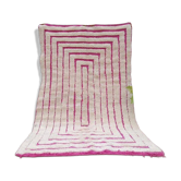 Handmade natural wool rug size 150/350 cm