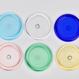 Vintage Murano Glass Coasters by V. Nason & C.