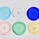 Vintage Murano Glass Coasters by V. Nason & C.