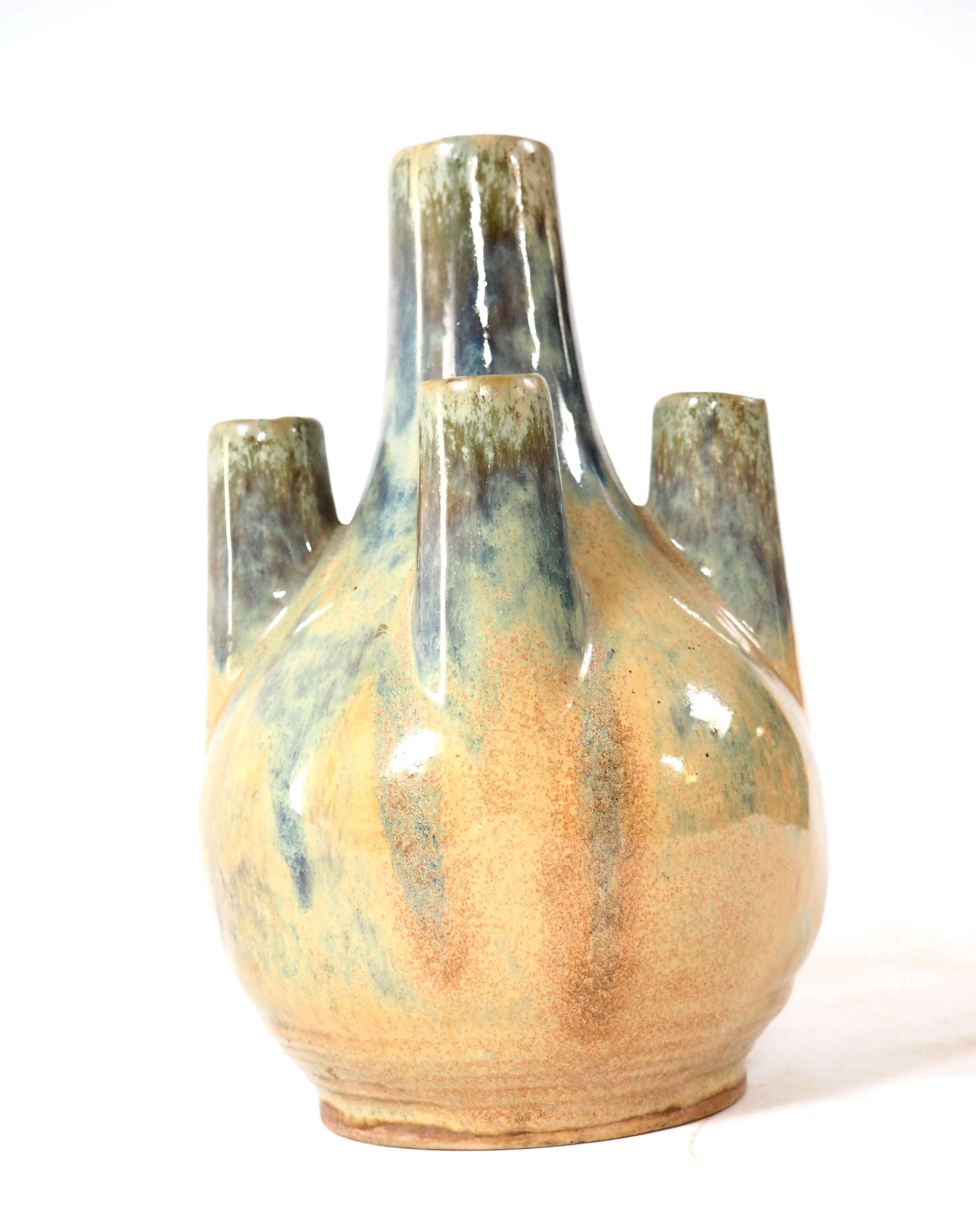 Art Nouveau flower spade