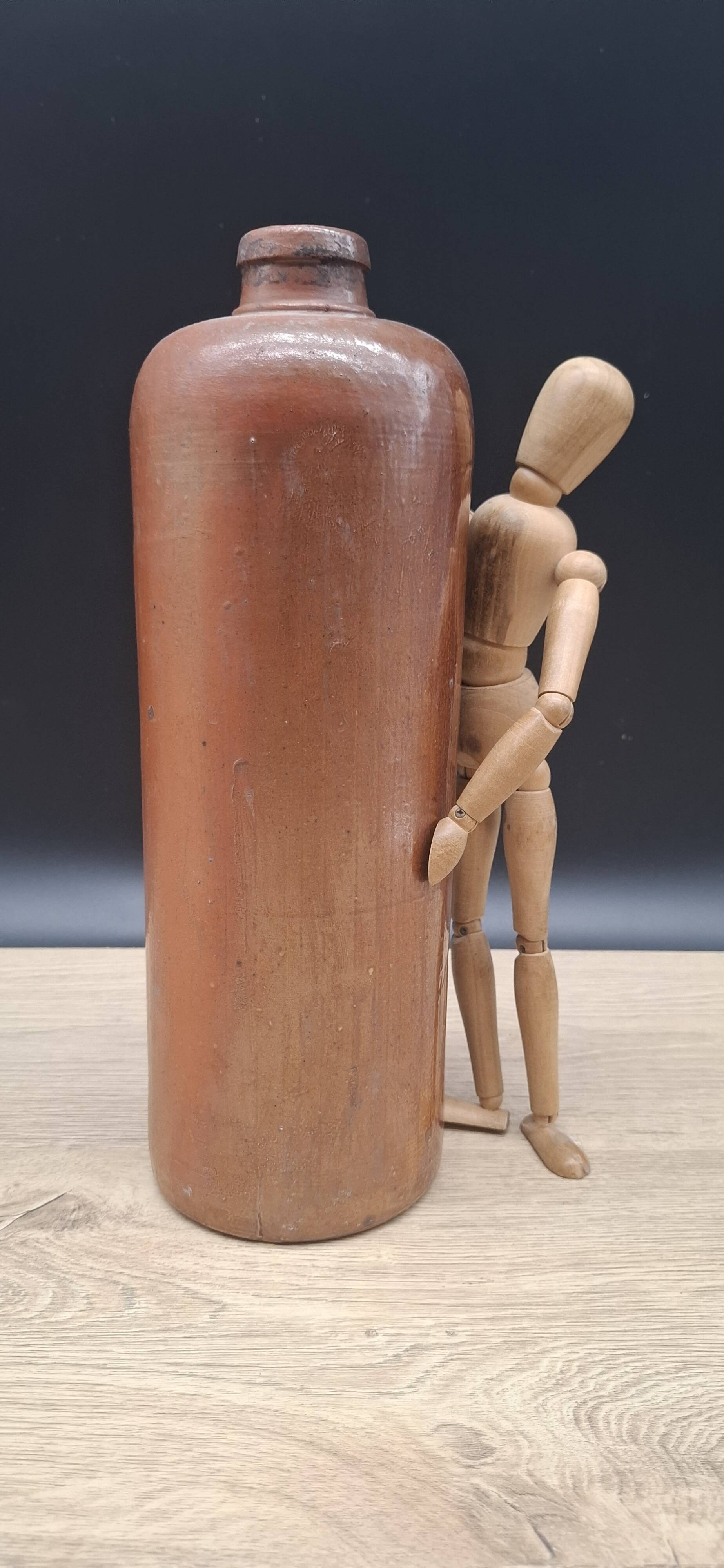 Grande bouteille en grès 2L