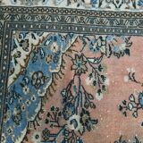 Salmon & Blue Classic Persian Rug, 318x410Cm
