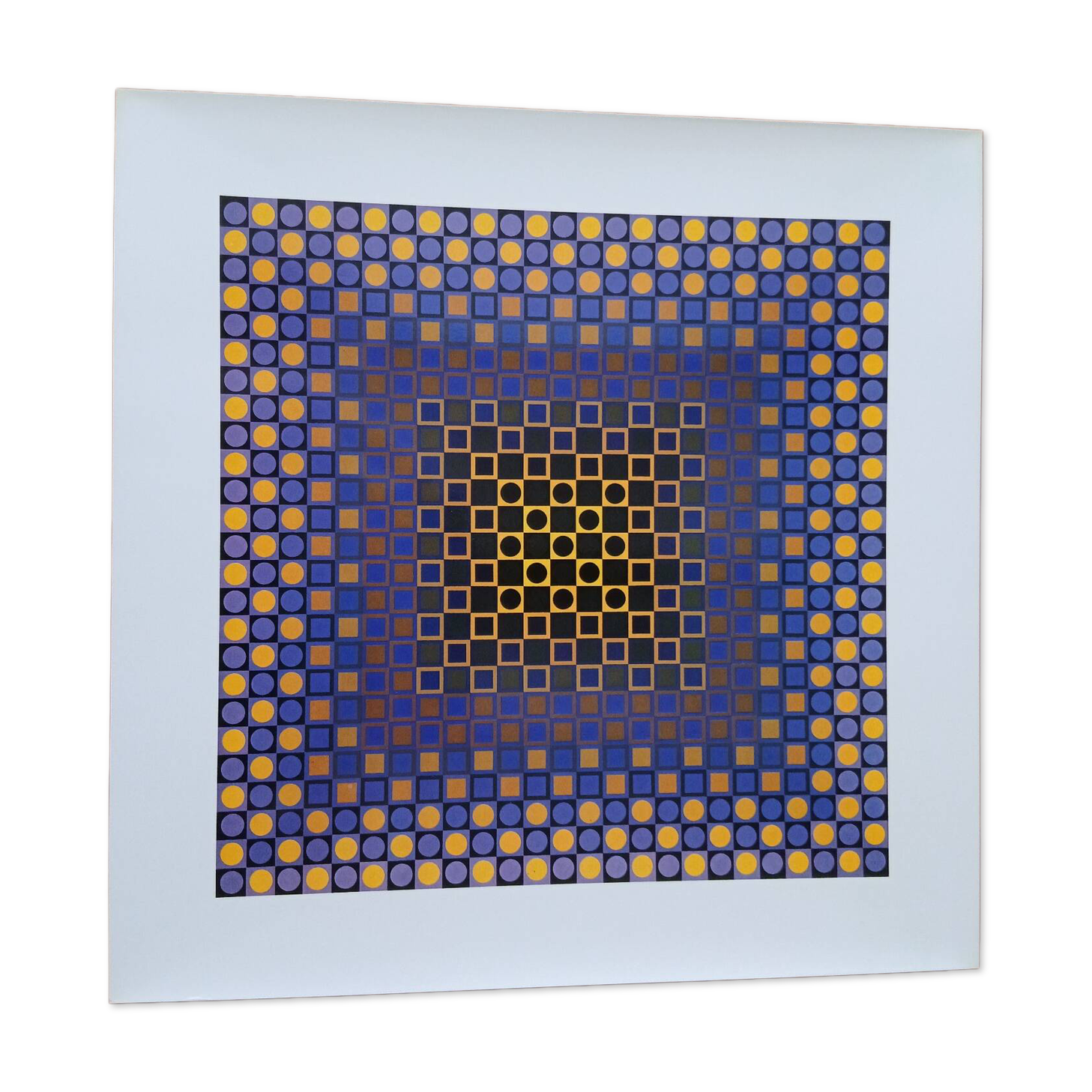 Sérigraphie Op Art Victor Vasarely - Éditions du Griffon