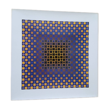 Victor Vasarely Serigraphy Op Art - Editions du Griffon
