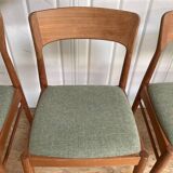 Kai Kristiansen Danish Teak Dining Chair K.S. Mobler Set of 6