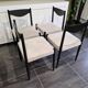Set of 4 Scandinavian teak chairs, 1970s