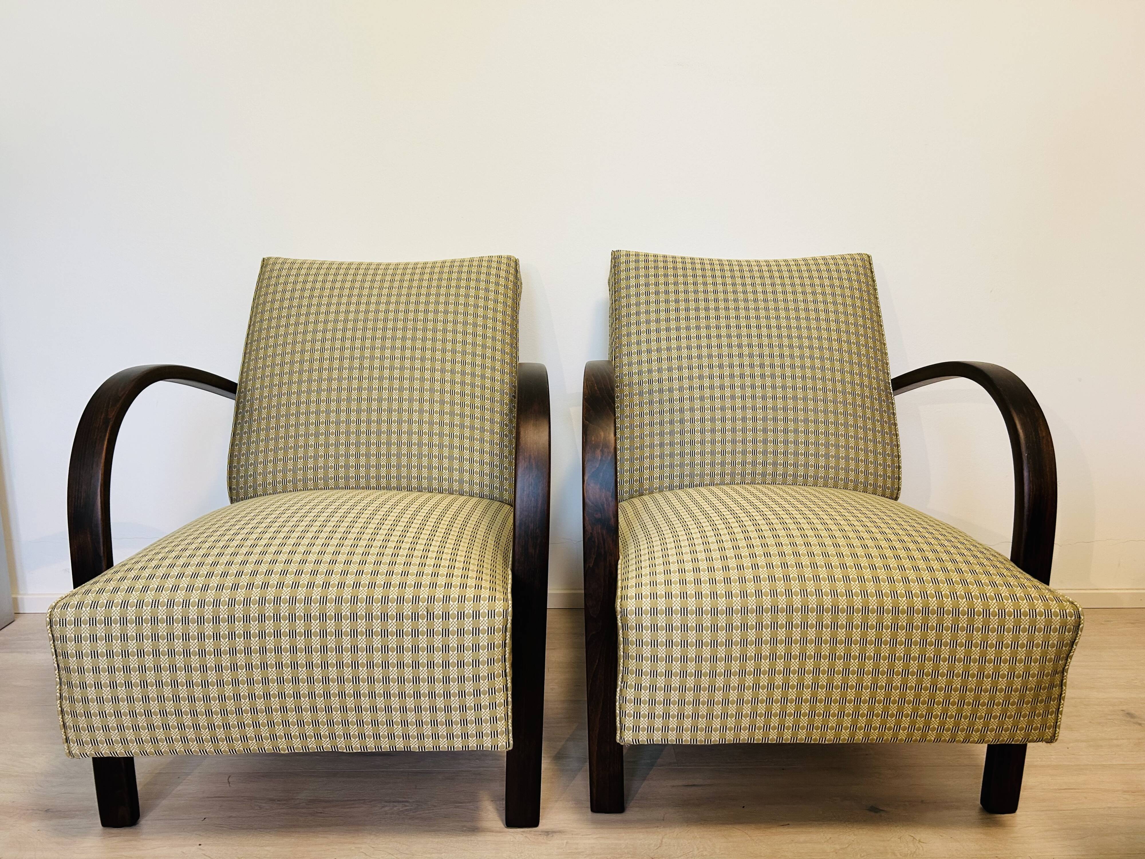 Fully Restored Thonet Lounge Armchair 1950's