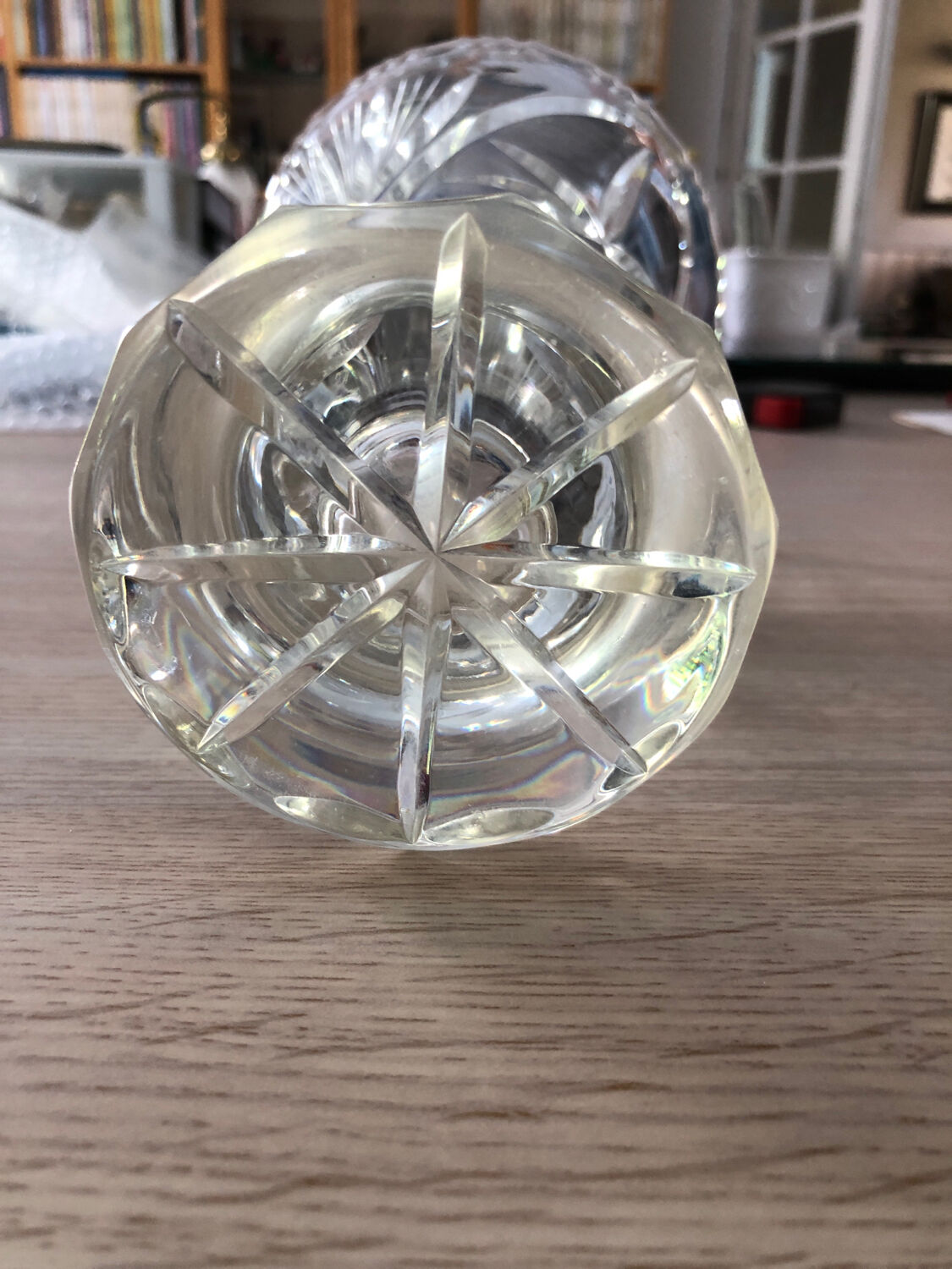 Crystal vase