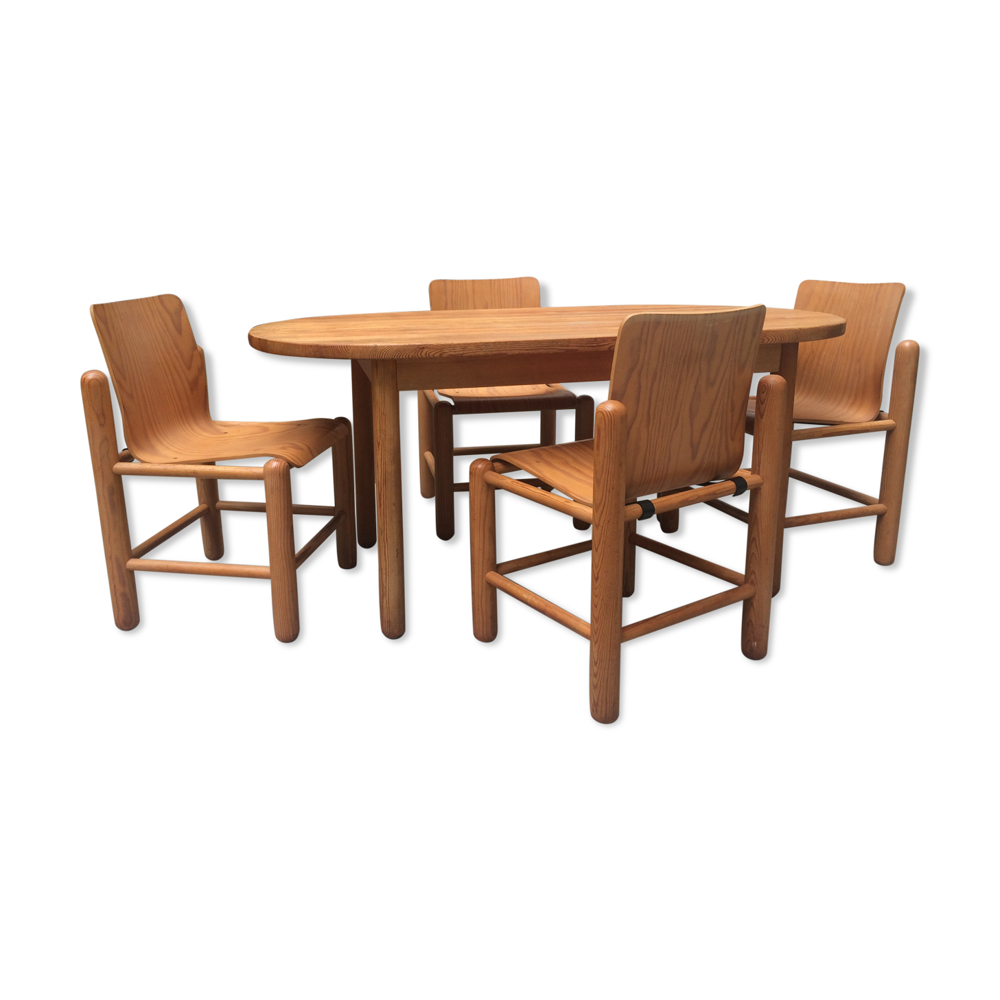 Knud Friis table and chairs set