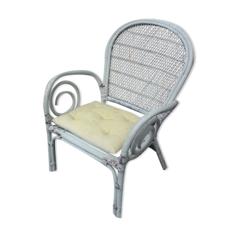 Rattan armchair