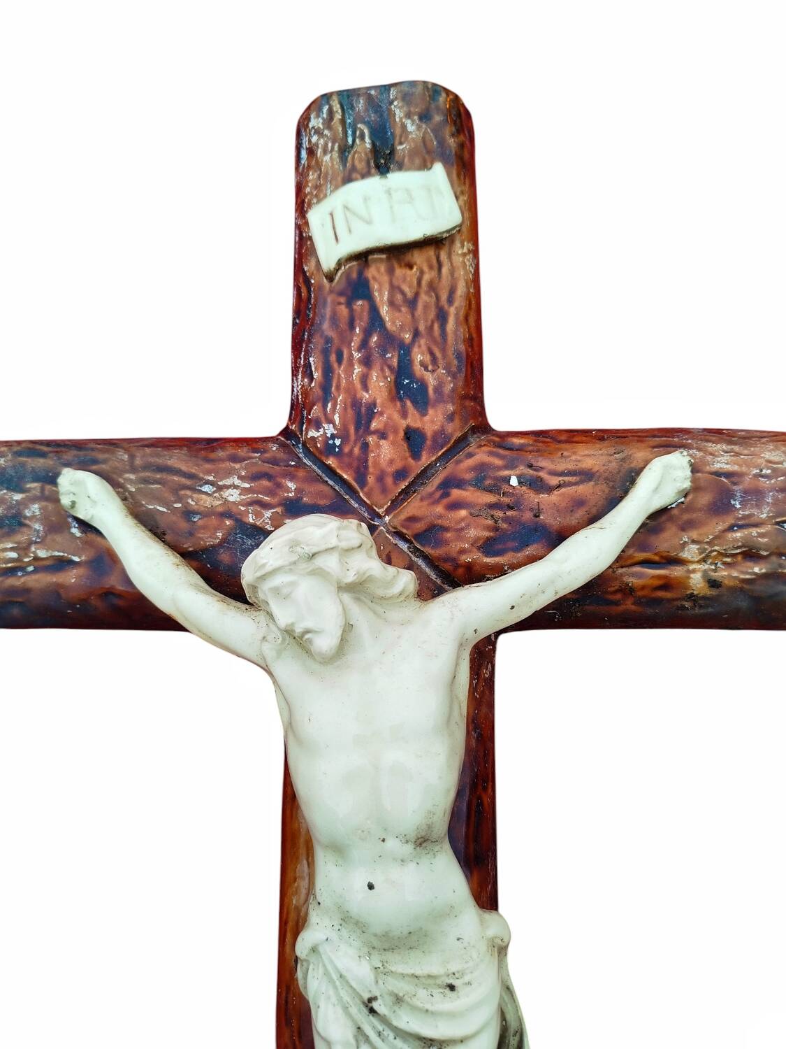 Ceramic crucifix
