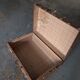 Antique travel trunk