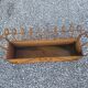 Wrought iron wall planter