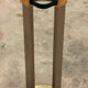 Table basse avec table d’appoint en verre 1970