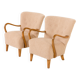 Alfred Christensen pair of two armchairs, Denmark 1950s