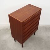 Commode en teck, design danois, années 1960, production : Danemark