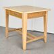 Table en bois vintage, Tchécoslovaquie