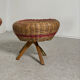 Rattan stool 1960