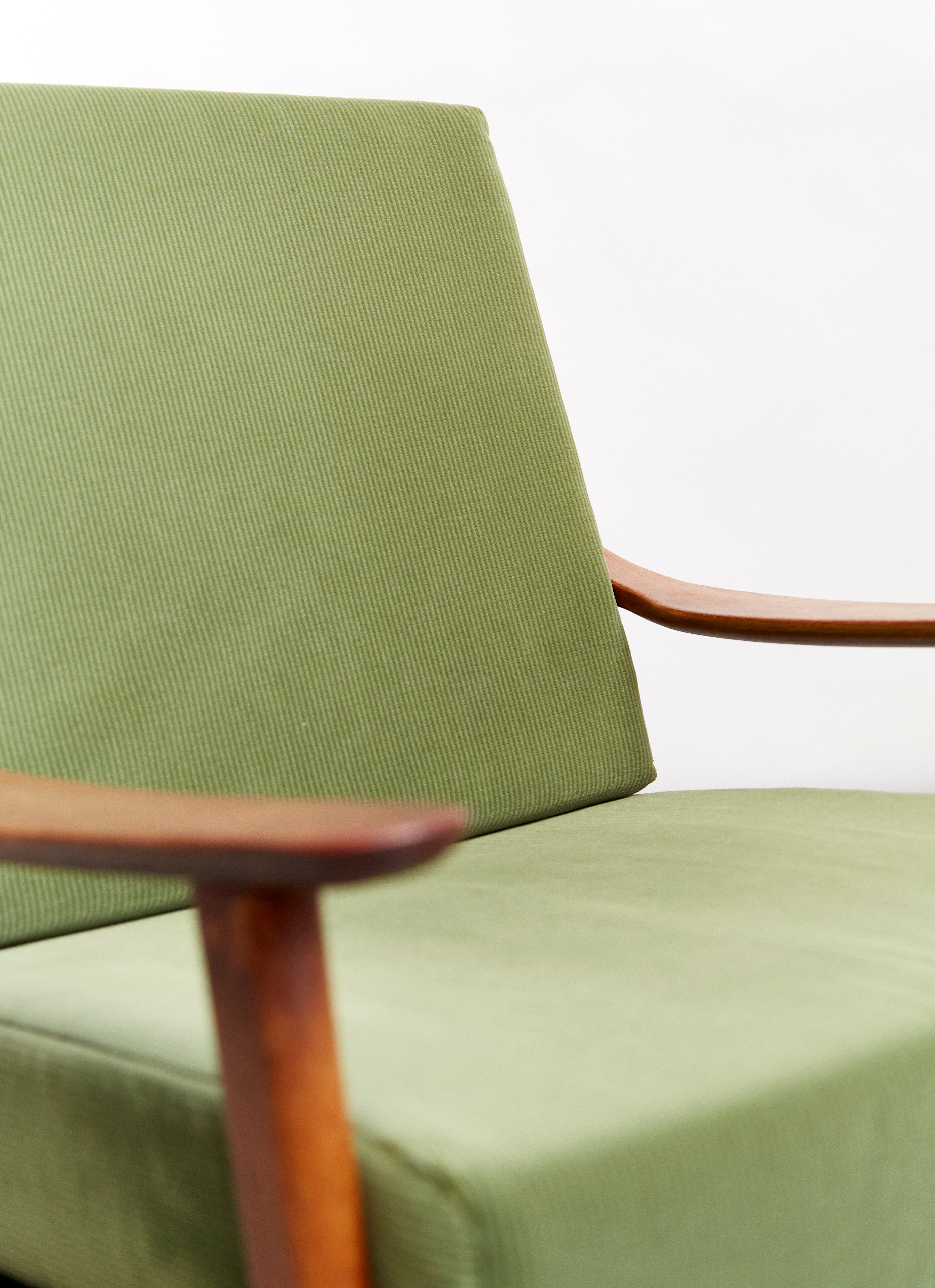 Arne Hovmand Olsen Teak Easy Chair MK 119 for Mogens Kold