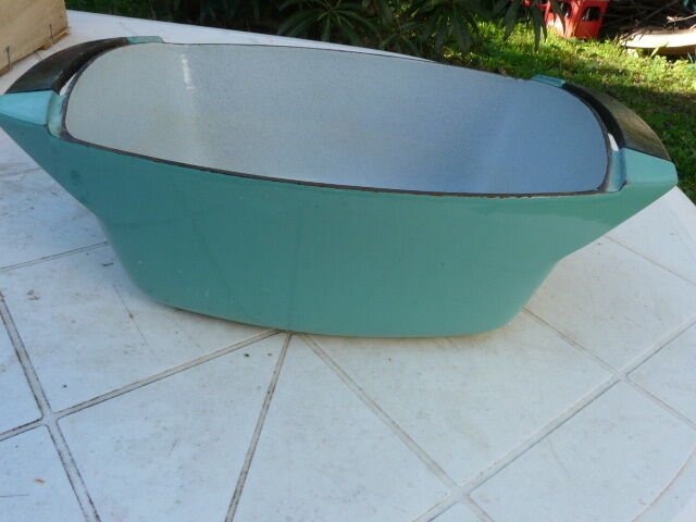 Green Cocotte Le Creuset by Raymond Loewy 60s