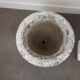 Jardinières Médicis en béton, lot de 4