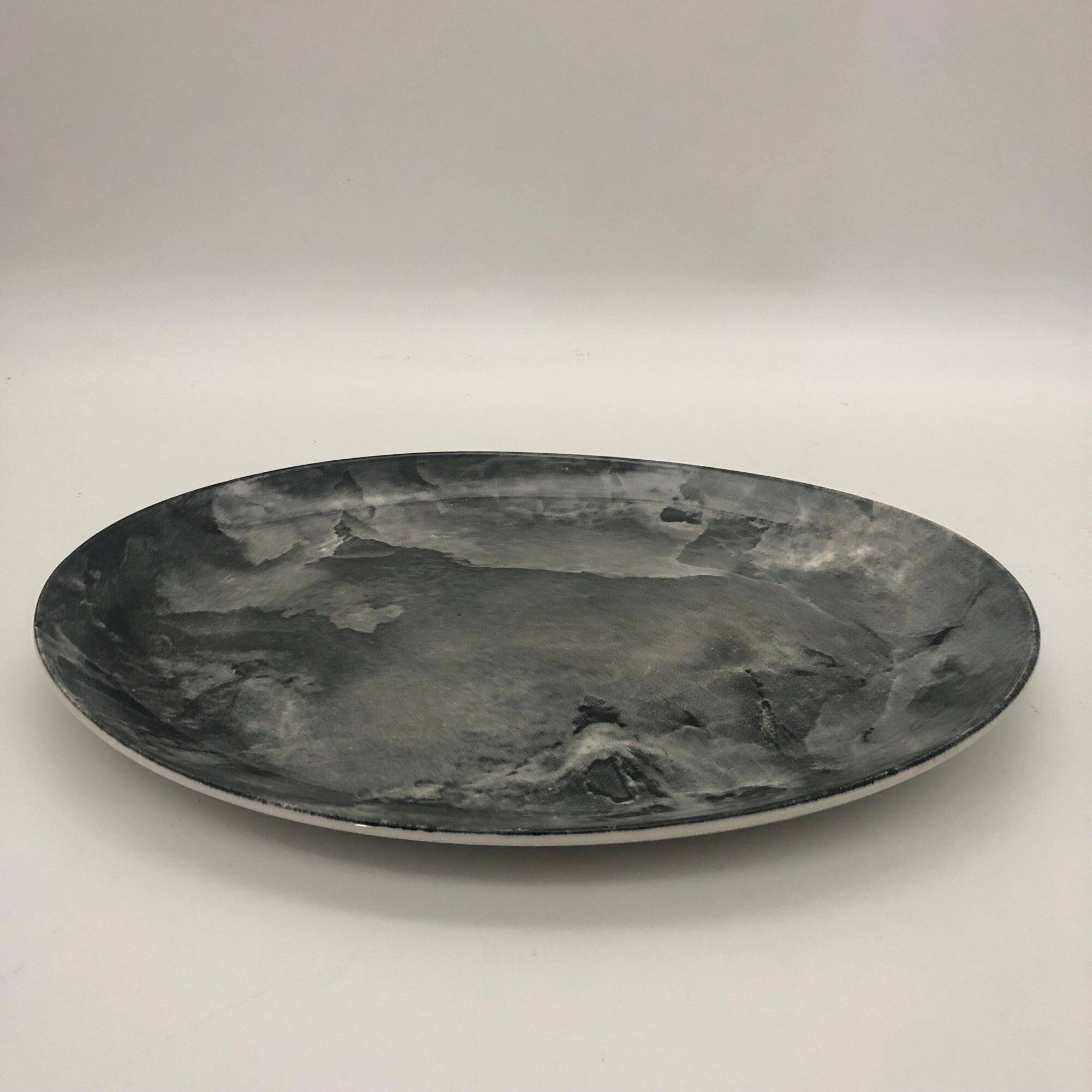 Oval serving platter, Federated Potteries Staffordshire (England).
