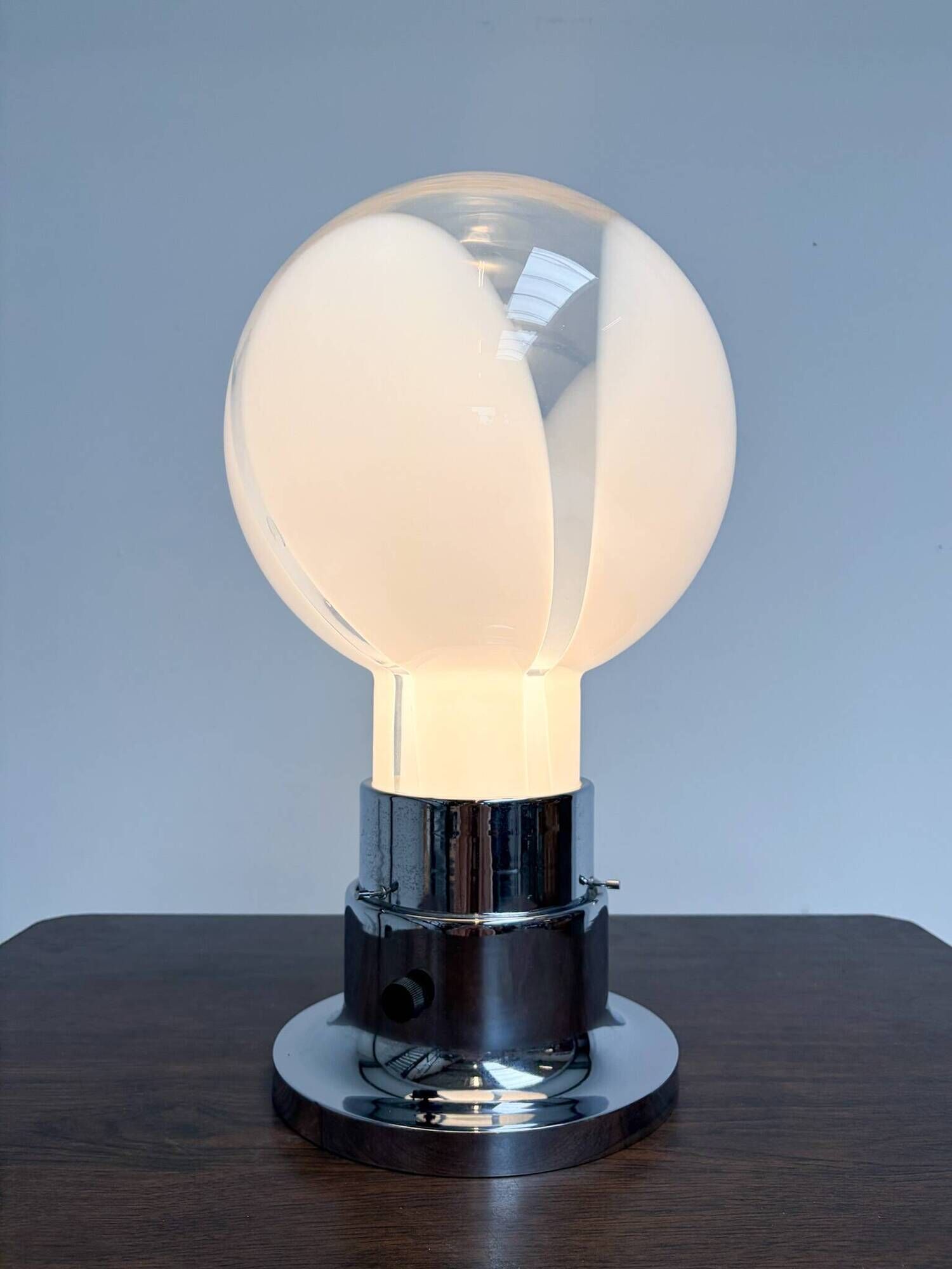 Italian Murano glass lamp 52 cm, 1970s
