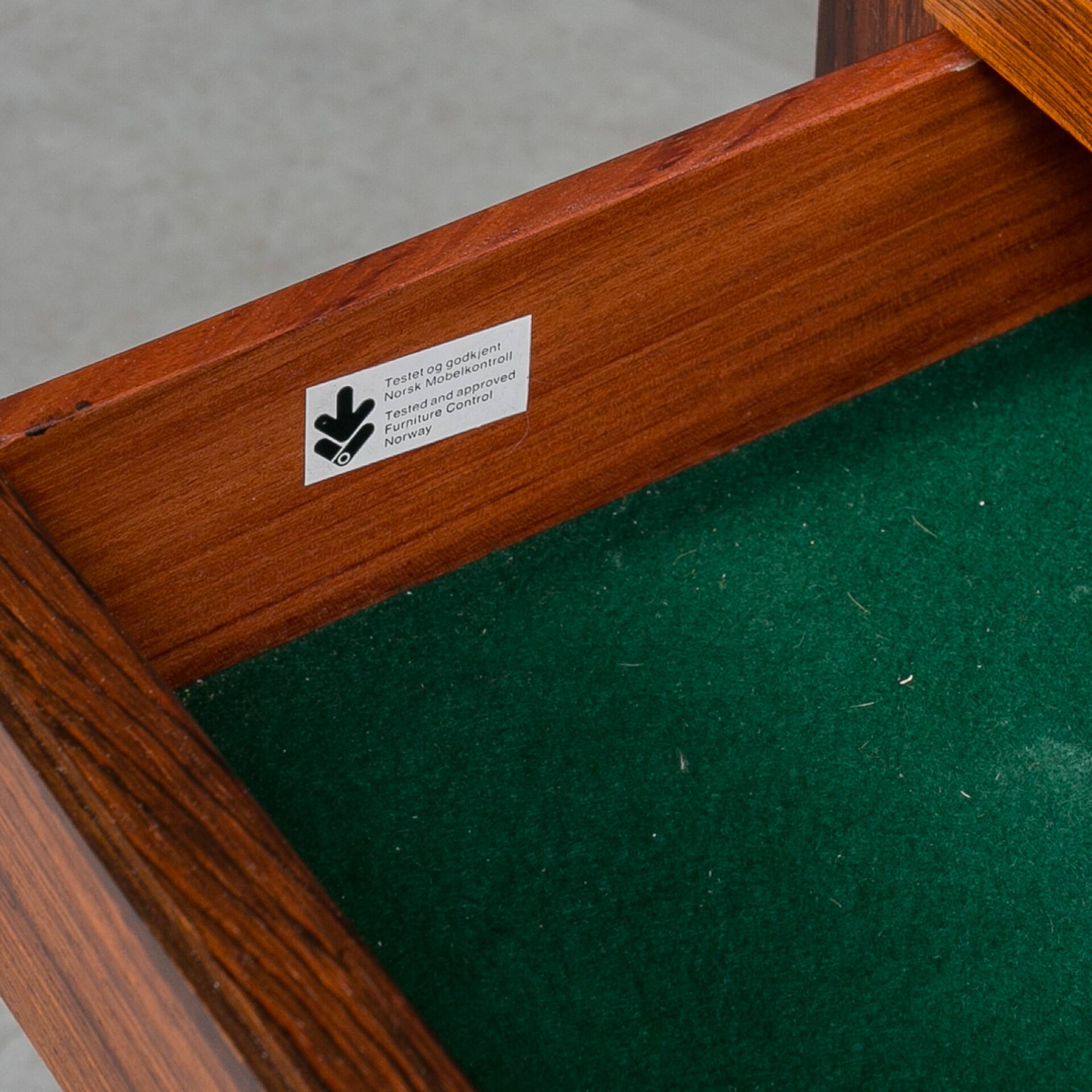 Vintage Vitrine or Display Cabinet by BRUKSBO, Norway, 1960s