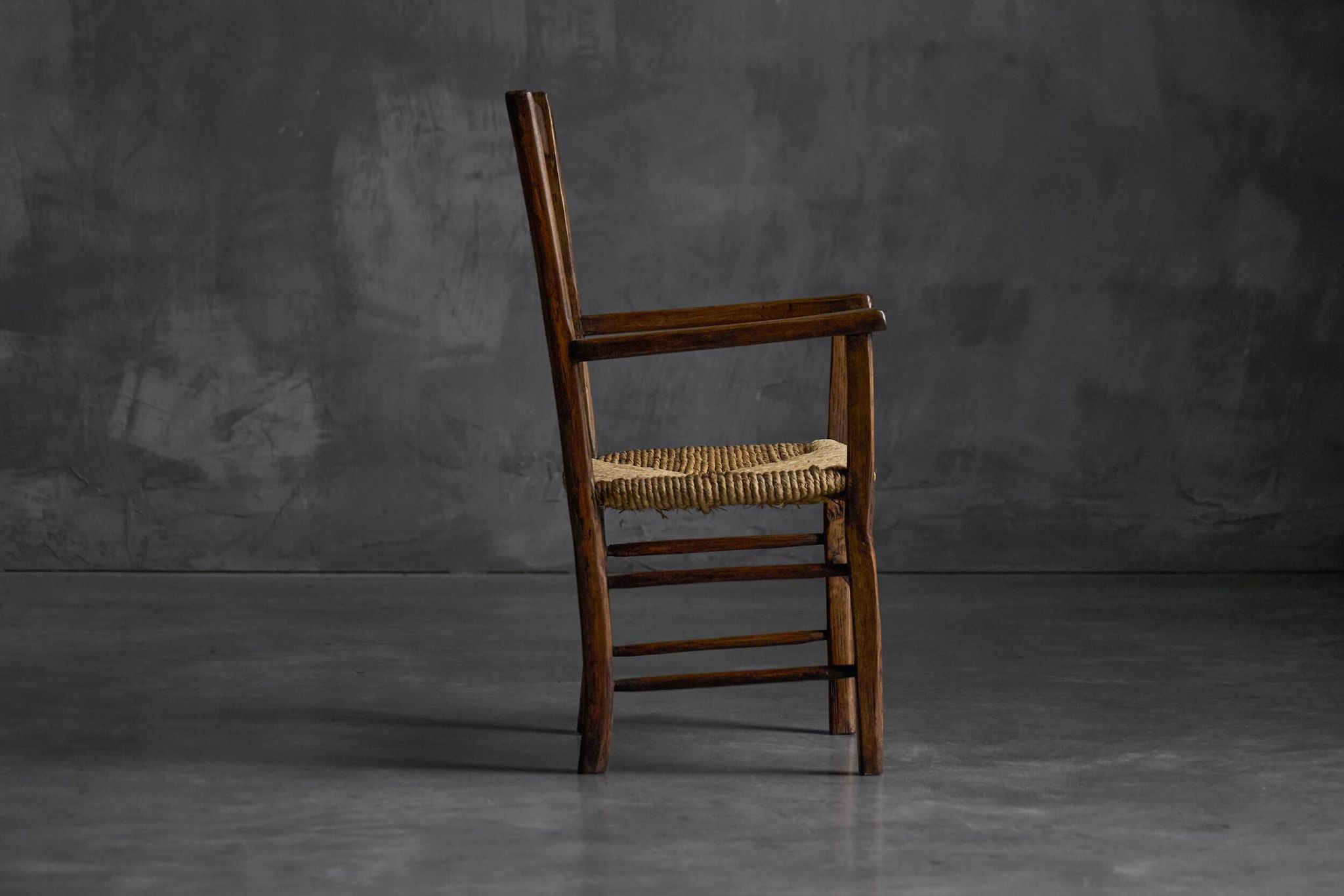 Vernacular Rural Armchair, France, Early 20th Century
