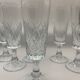 Vintage champagne flutes