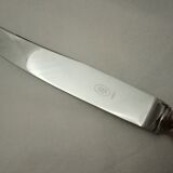 Housewife SFAM model Chambly rocker Louis XV silver metal wooden box