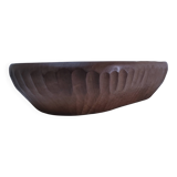 Solid wood pocket emptier, gouged