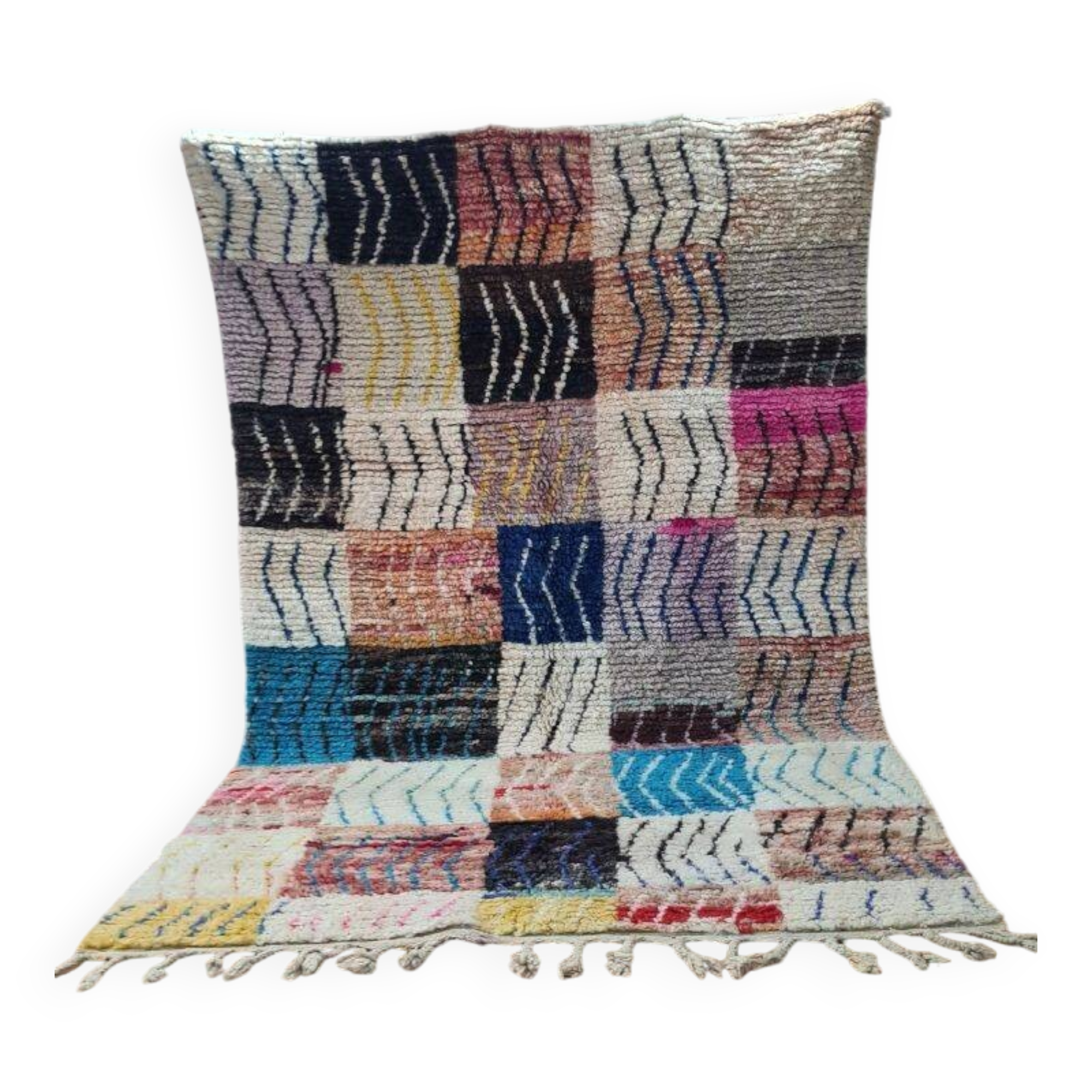 Handmade Berber wool rug 300X200 cm