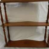 Antique mahogany shelf, 19th century.