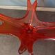 Vintage Red Fruit Cup - Glass