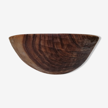 Salad bowl made of teak wood