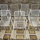 Set of 6 chairs and 1 rocking chair Rio by Emu 1960