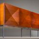 Diamond Point mahogany sideboard by Antoine Philippon & Jacqueline Lecoq for Behr, 1964