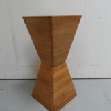 Vintage set of 2 pyramid side tables  Seventies