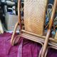 70s bamboo rattan sofa
