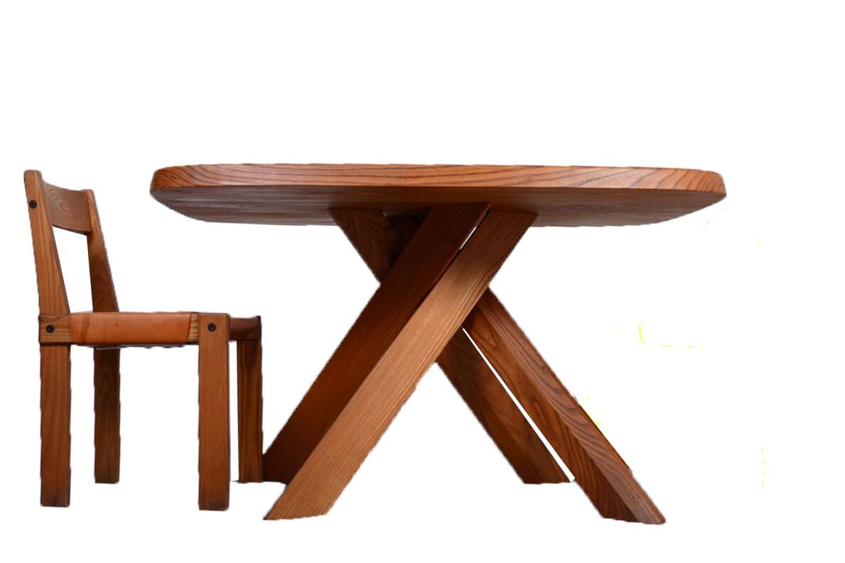 1 “S24” chair by Pierre Chapo 1967